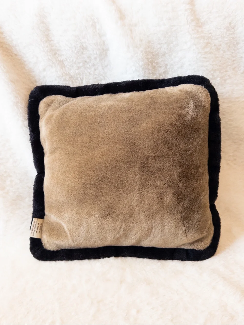 Vintage JAAG Plush Black & White Tuxedo Cat 3D Pillow | Great Condition